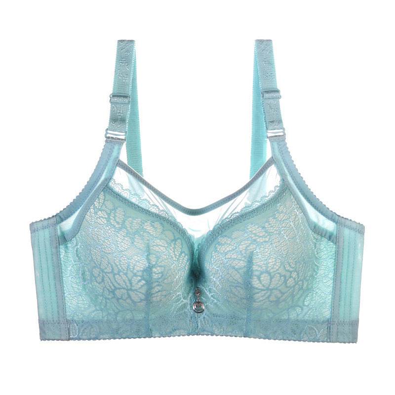 Large-size Double Breast Bra And Thin Mold Cup Gather Bra - MYLUXURY LANE ENTERPRISE