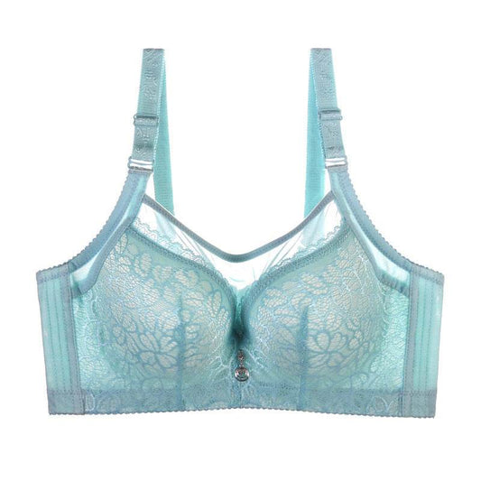Large-size Double Breast Bra And Thin Mold Cup Gather Bra - MYLUXURY LANE ENTERPRISE