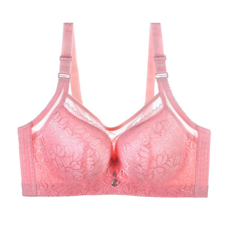 Large-size Double Breast Bra And Thin Mold Cup Gather Bra - MYLUXURY LANE ENTERPRISE