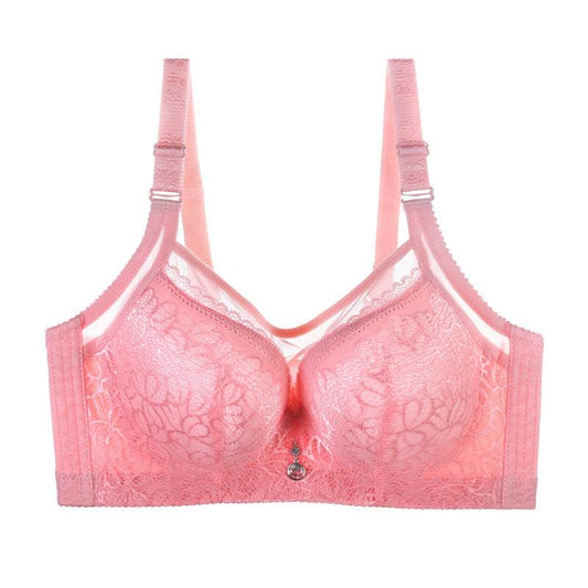 Large-size Double Breast Bra And Thin Mold Cup Gather Bra - MYLUXURY LANE ENTERPRISE