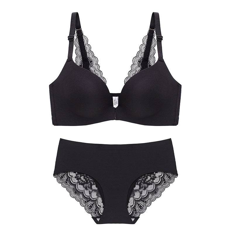 Lace-up front bra without lace - MYLUXURY LANE ENTERPRISE