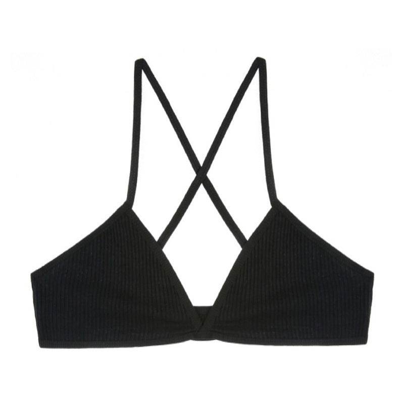 French Triangle Cup Bra Wireless Underwear Thread Beautiful Back Girl Ultra-thin Tube Top - MYLUXURY LANE ENTERPRISE