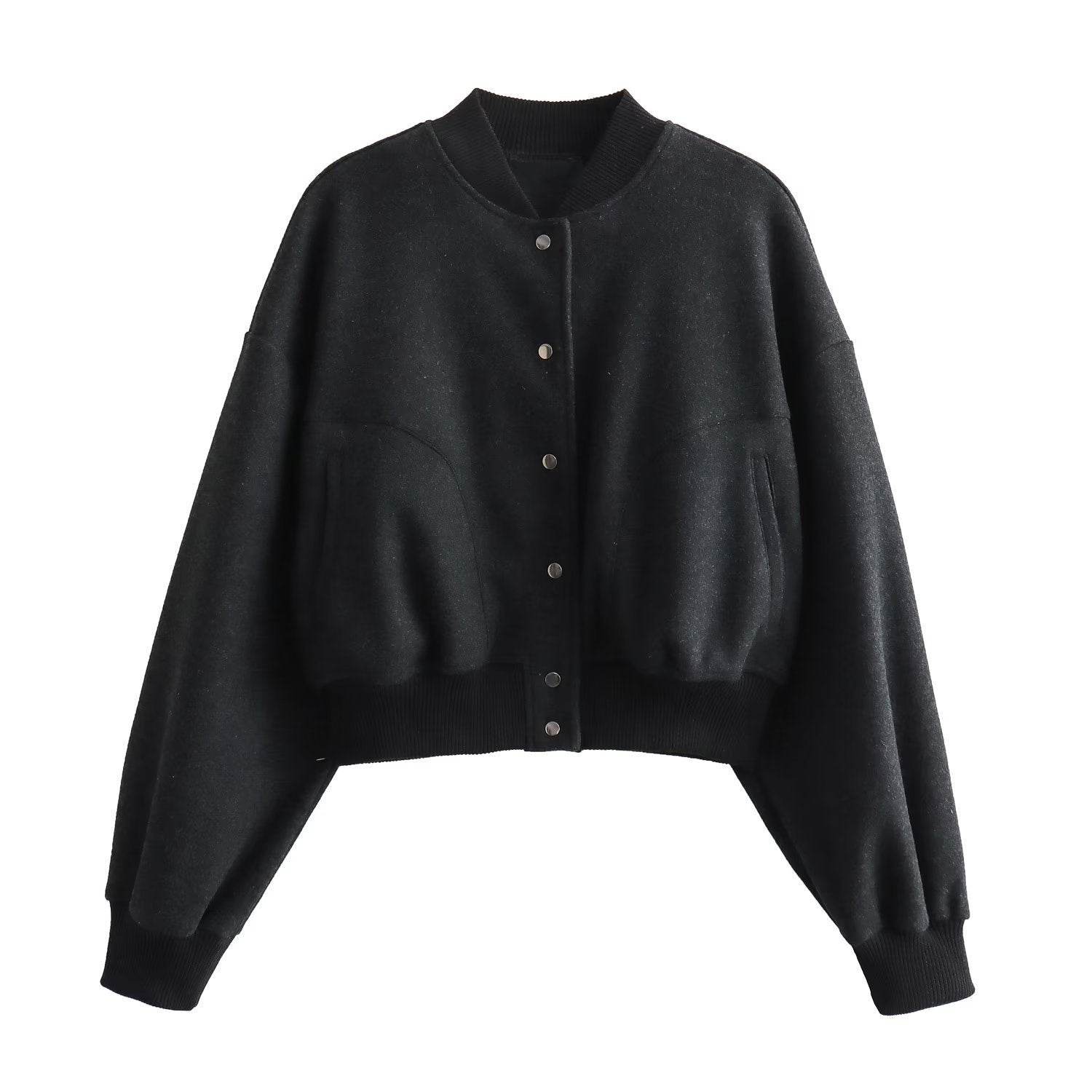 Cross-border Foreign Trade Women's Autumn Short Pilot Fashion Jacket Coat - MYLUXURY LANE ENTERPRISE