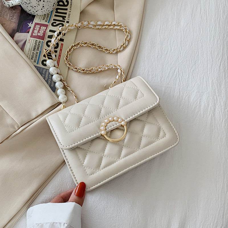 Diamond Chain Shoulder Crossbody Bag - MYLUXURY LANE ENTERPRISE