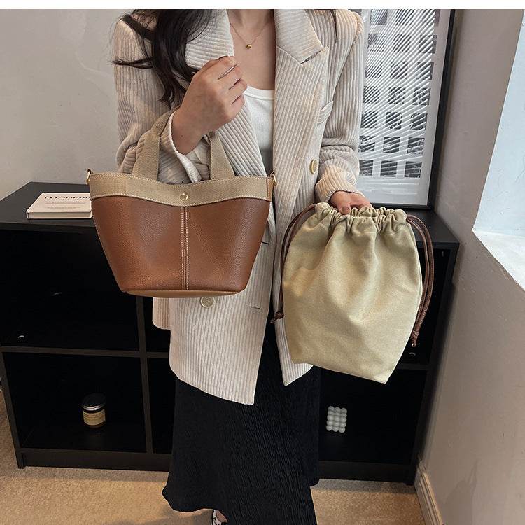 Popular All-matching Crossbody Portable Bucket Bag - MYLUXURY LANE ENTERPRISE