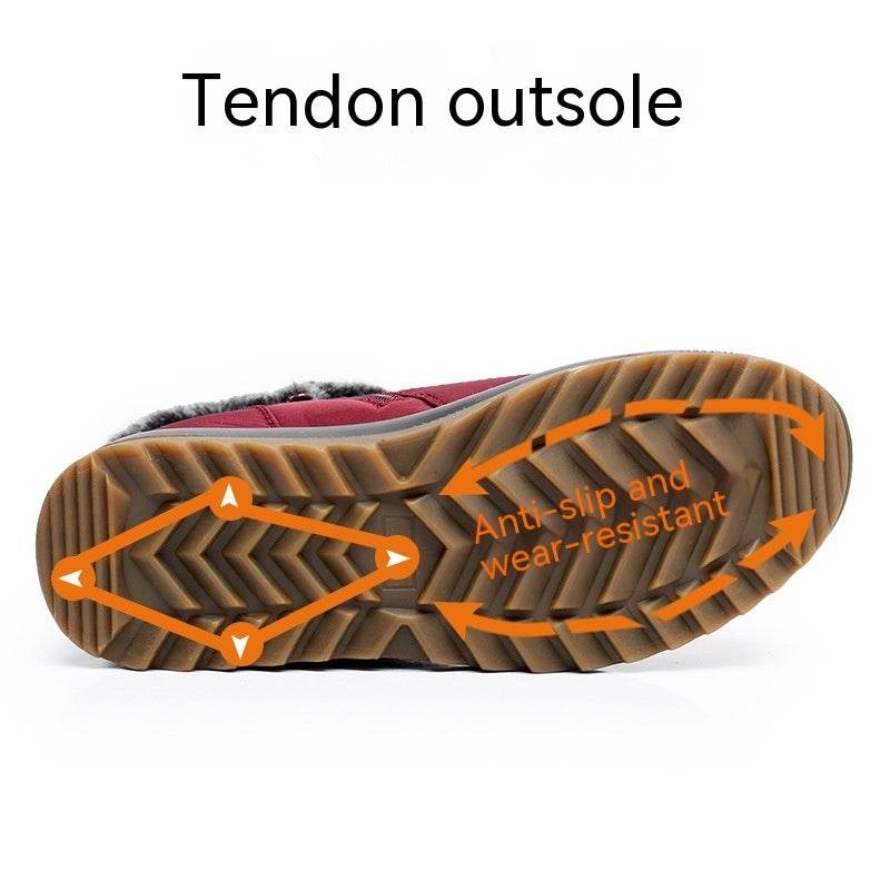 Full Tendon Bottom Mother's Cotton Boots Non-slip - MYLUXURY LANE ENTERPRISE