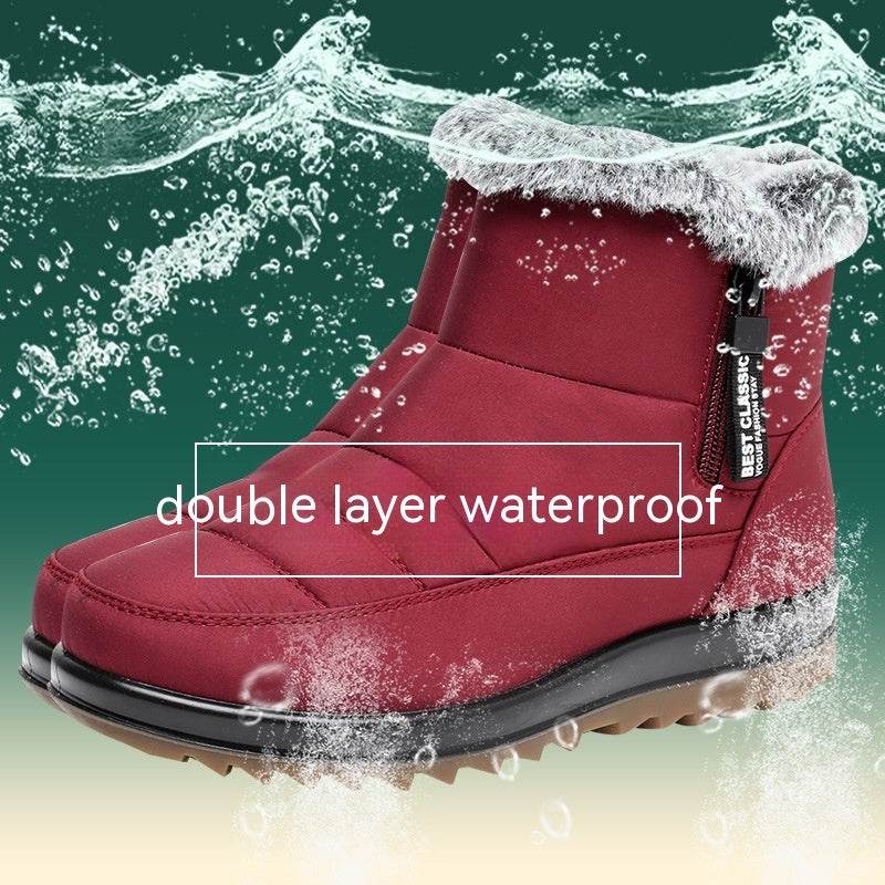 Full Tendon Bottom Mother's Cotton Boots Non-slip - MYLUXURY LANE ENTERPRISE