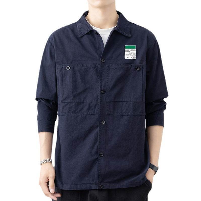 Business Cotton Shirt Men's Coat - MYLUXURY LANE ENTERPRISE