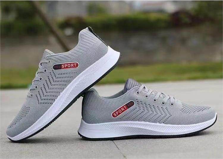 Men's Fly Woven Mesh Fashionable All-match Breathable Casual Shoes - MYLUXURY LANE ENTERPRISE