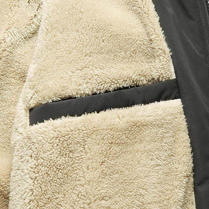 Collar Cotton-padded Coat Oversized Coat Men - MYLUXURY LANE ENTERPRISE