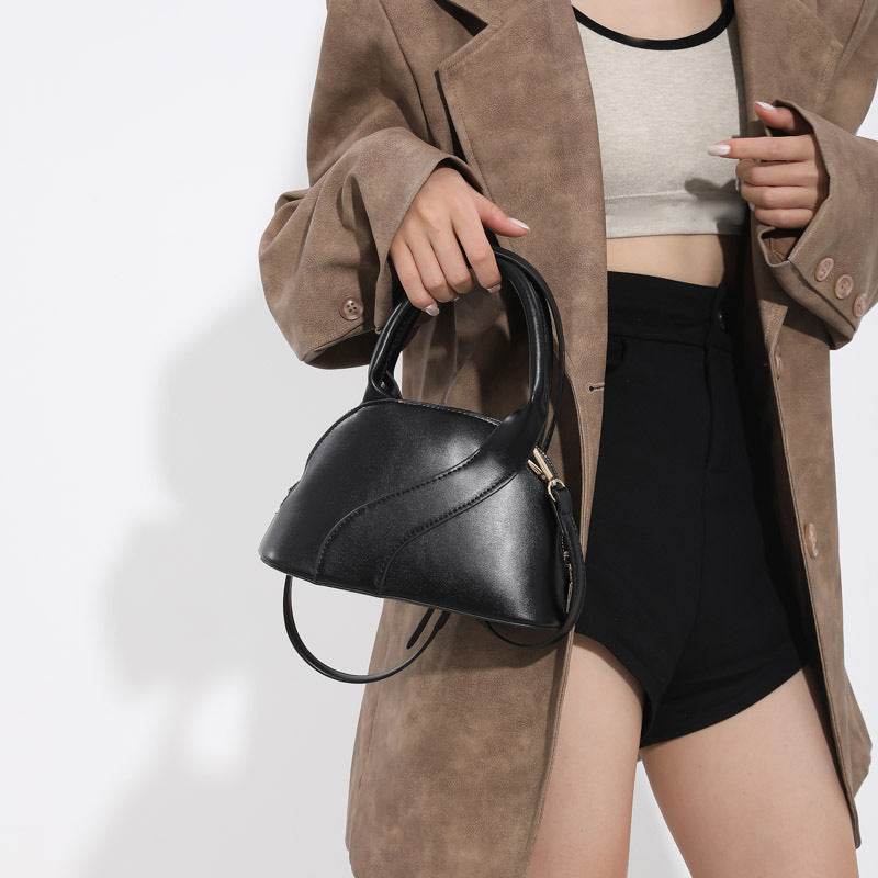 Textured Special-interest Design Shell Bag Handbag - MYLUXURY LANE ENTERPRISE