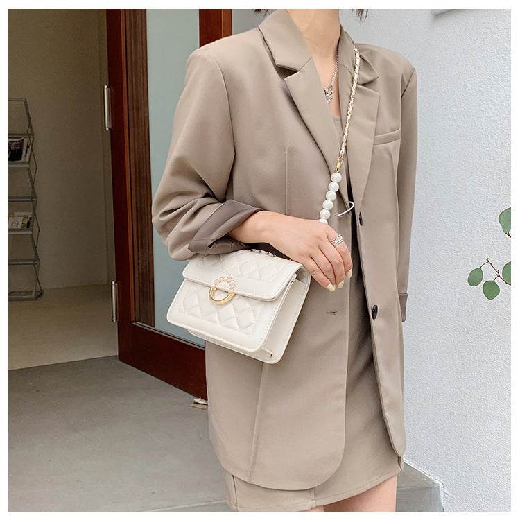 Diamond Chain Shoulder Crossbody Bag - MYLUXURY LANE ENTERPRISE