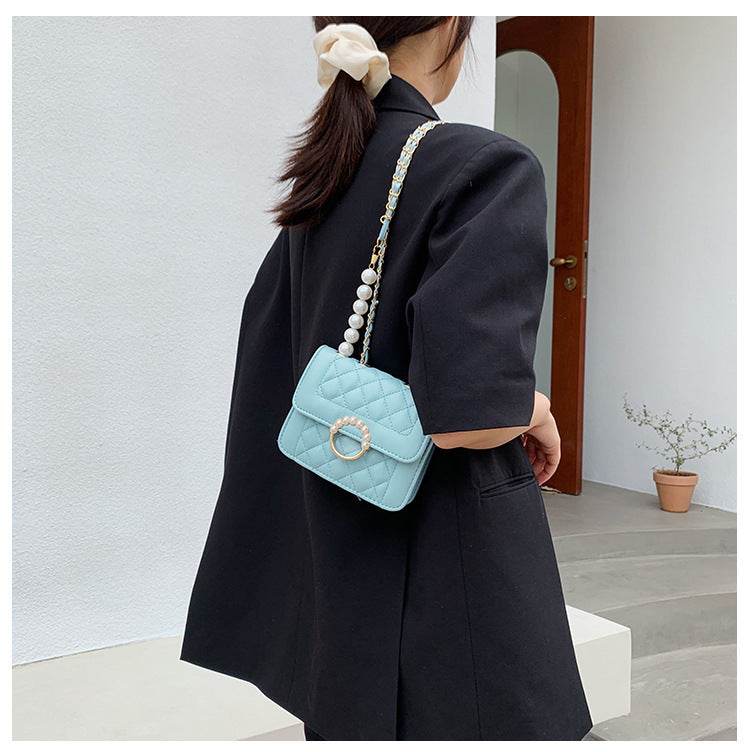 Diamond Chain Shoulder Crossbody Bag - MYLUXURY LANE ENTERPRISE