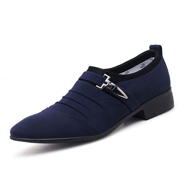 Pointed men's leather shoes - MYLUXURY LANE ENTERPRISE