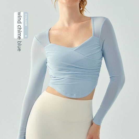 Quick-drying Exercise T-shirt Workout Top - MYLUXURY LANE ENTERPRISE