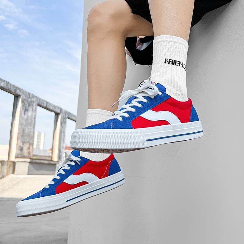 Men's Casual Suede Couple Low-top Canvas Shoes - MYLUXURY LANE ENTERPRISE