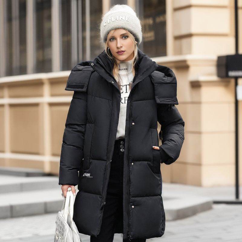 Women's Fashion Simple Thickened Cotton Padded Coat - MYLUXURY LANE ENTERPRISE