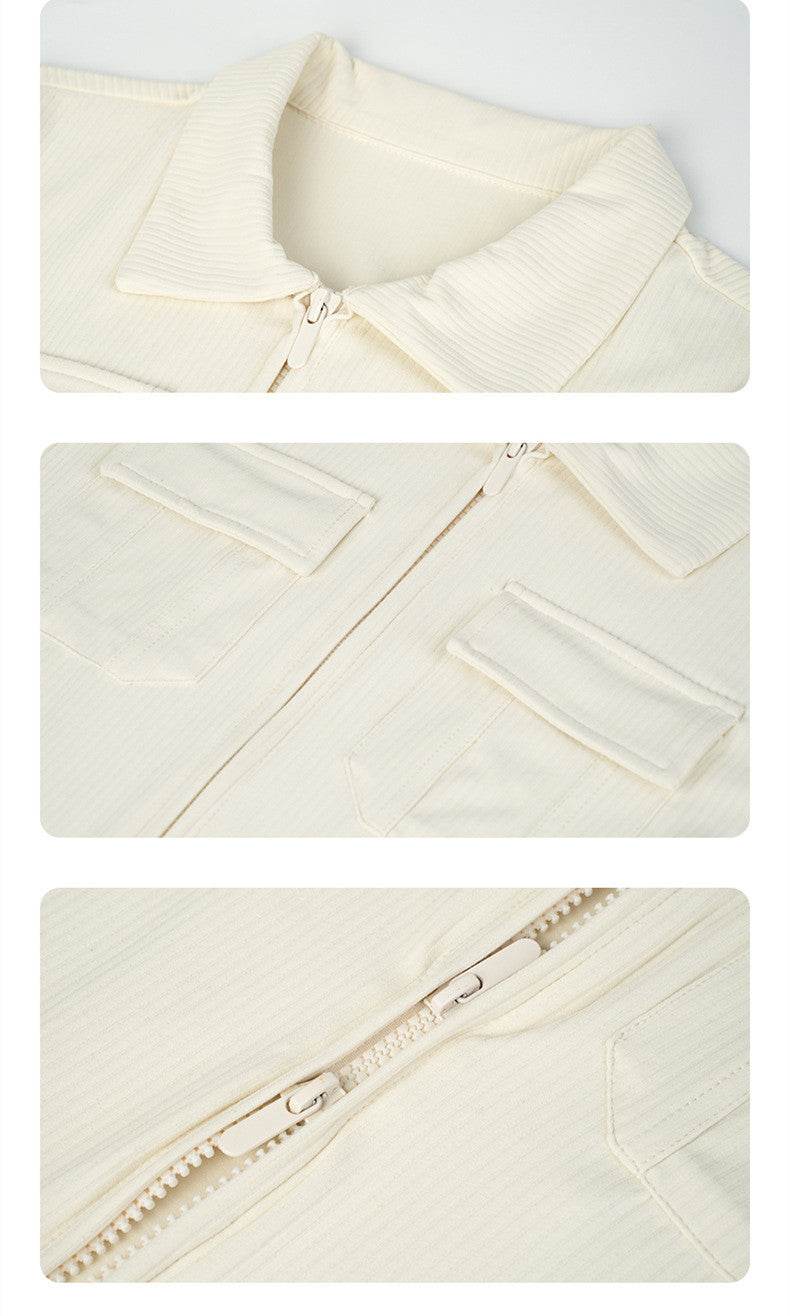 Women's Fashion Simple Lapel Workwear Yoga Jacket - MYLUXURY LANE ENTERPRISE