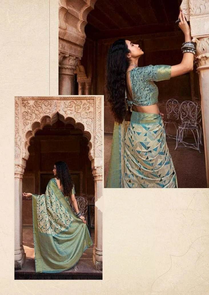 Pure Silk Designer Saree - MYLUXURY LANE ENTERPRISE