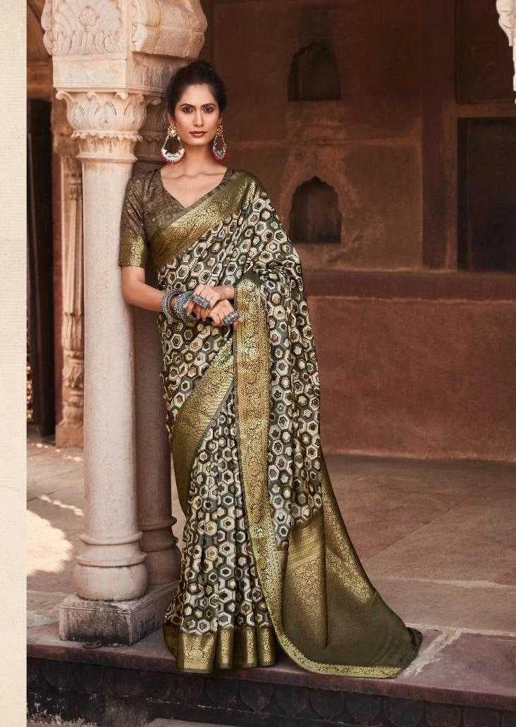 Pure Silk Designer Saree - MYLUXURY LANE ENTERPRISE