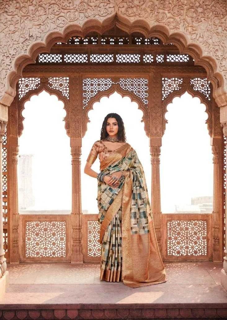 Pure Silk Designer Saree - MYLUXURY LANE ENTERPRISE