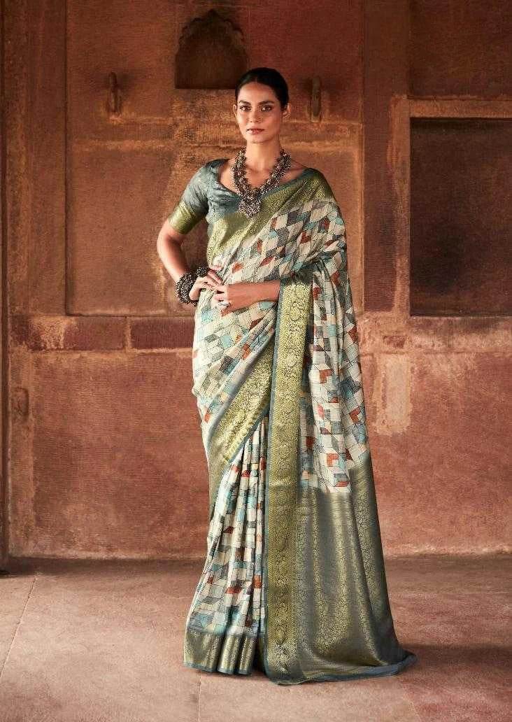Pure Silk Designer Saree - MYLUXURY LANE ENTERPRISE