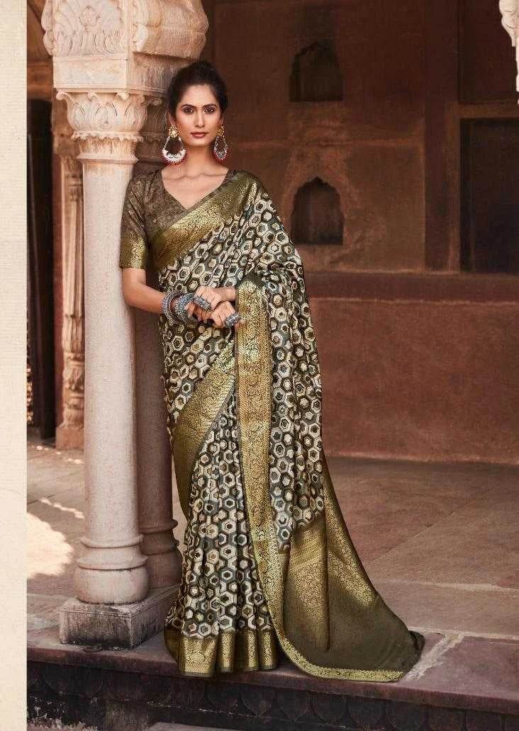 Pure Silk Designer Saree - MYLUXURY LANE ENTERPRISE