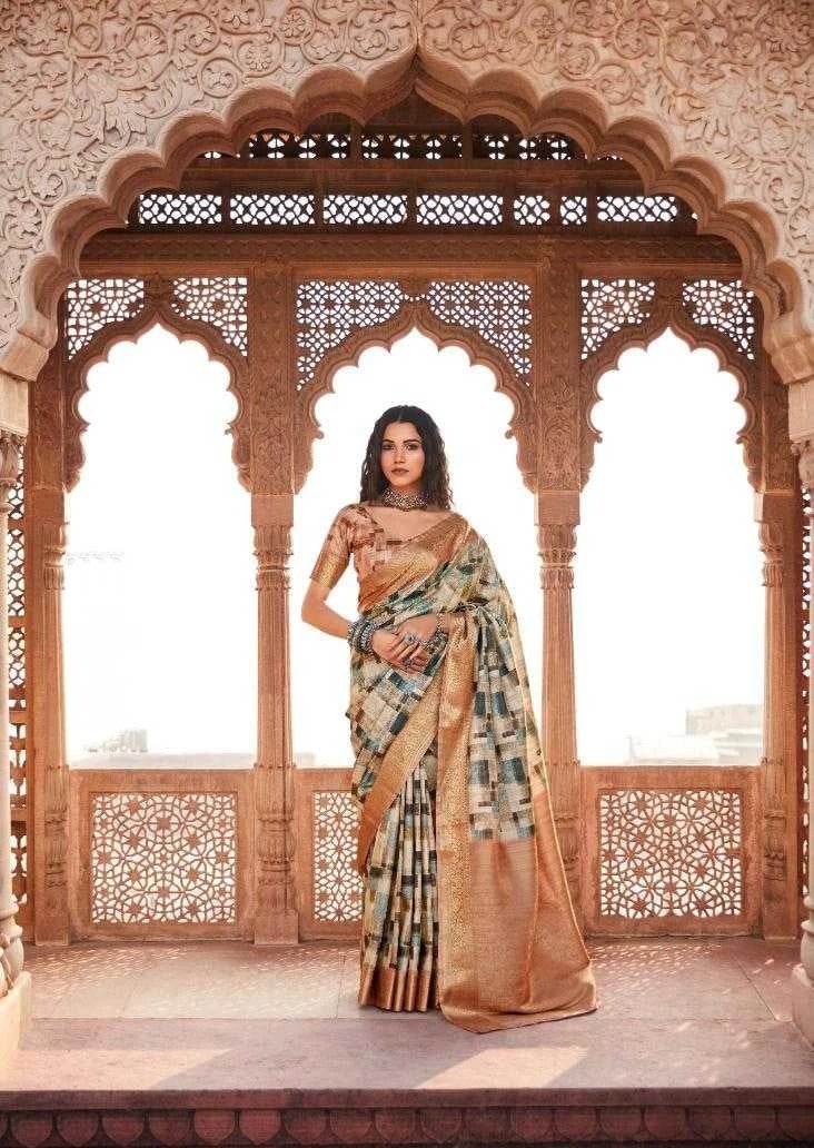 Pure Silk Designer Saree - MYLUXURY LANE ENTERPRISE