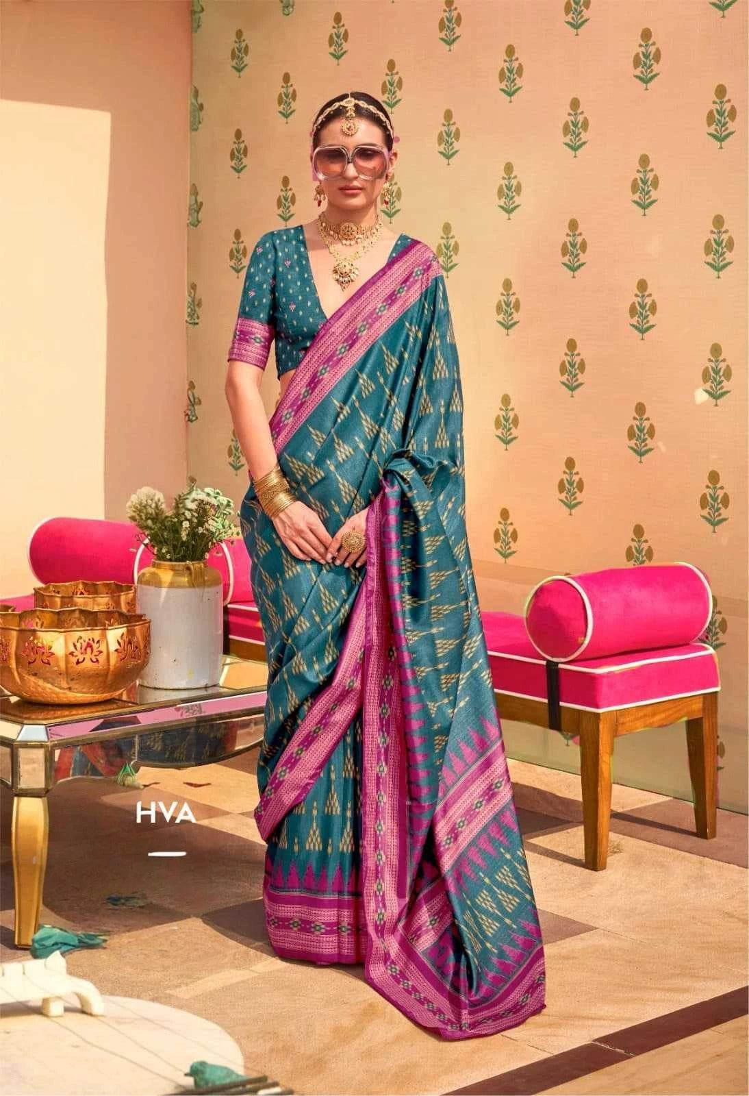 Party Wear Silk Saree - MYLUXURY LANE ENTERPRISE