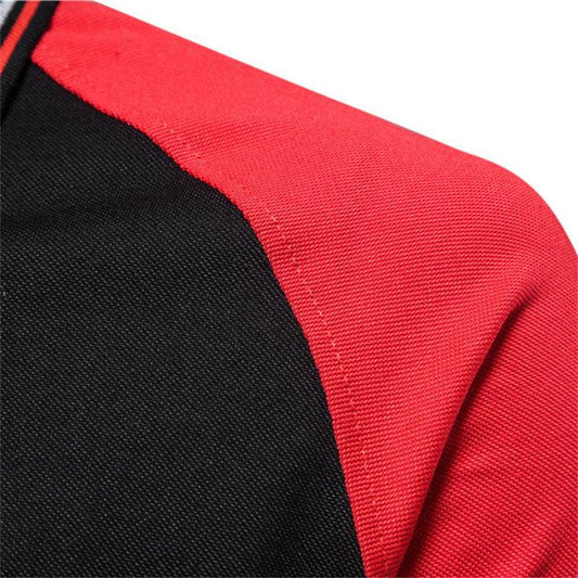 Men's Fashion Casual Raglan Sleeve Stitching Sweatshirt - MYLUXURY LANE ENTERPRISE