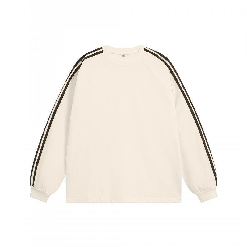 Autumn And Winter Heavy College Style Loose Long-sleeved T-shirt Top - MYLUXURY LANE ENTERPRISE