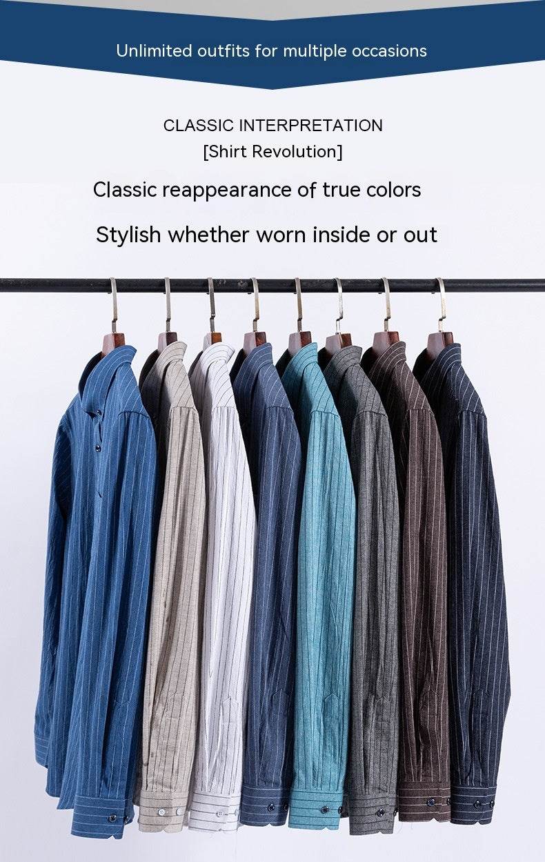 Retro Casual Brushed Cotton Plaid Enzyme Wash Embroidered Shirt - MYLUXURY LANE ENTERPRISE