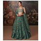 Organic Silk Embroidered Lehenga for Elegant Occasions - MYLUXURY LANE ENTERPRISE