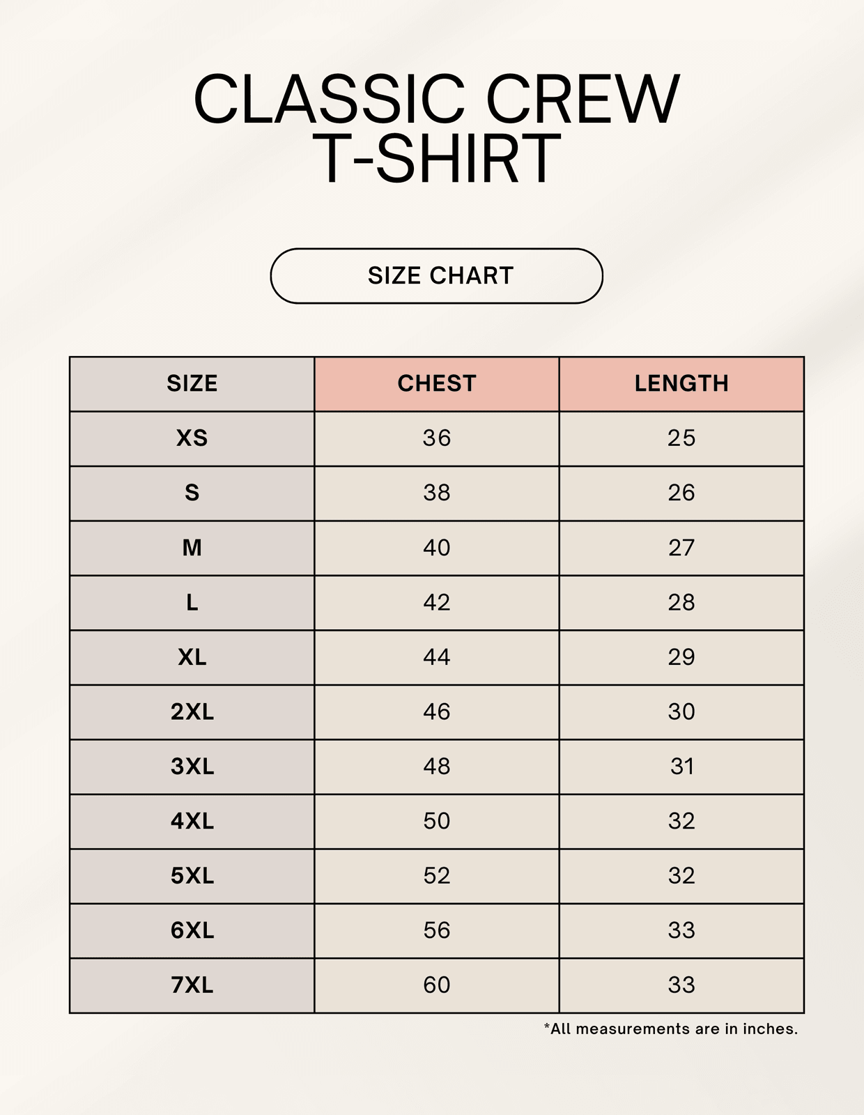 Unisex Classic Crew T-Shirt - MYLUXURY LANE ENTERPRISE