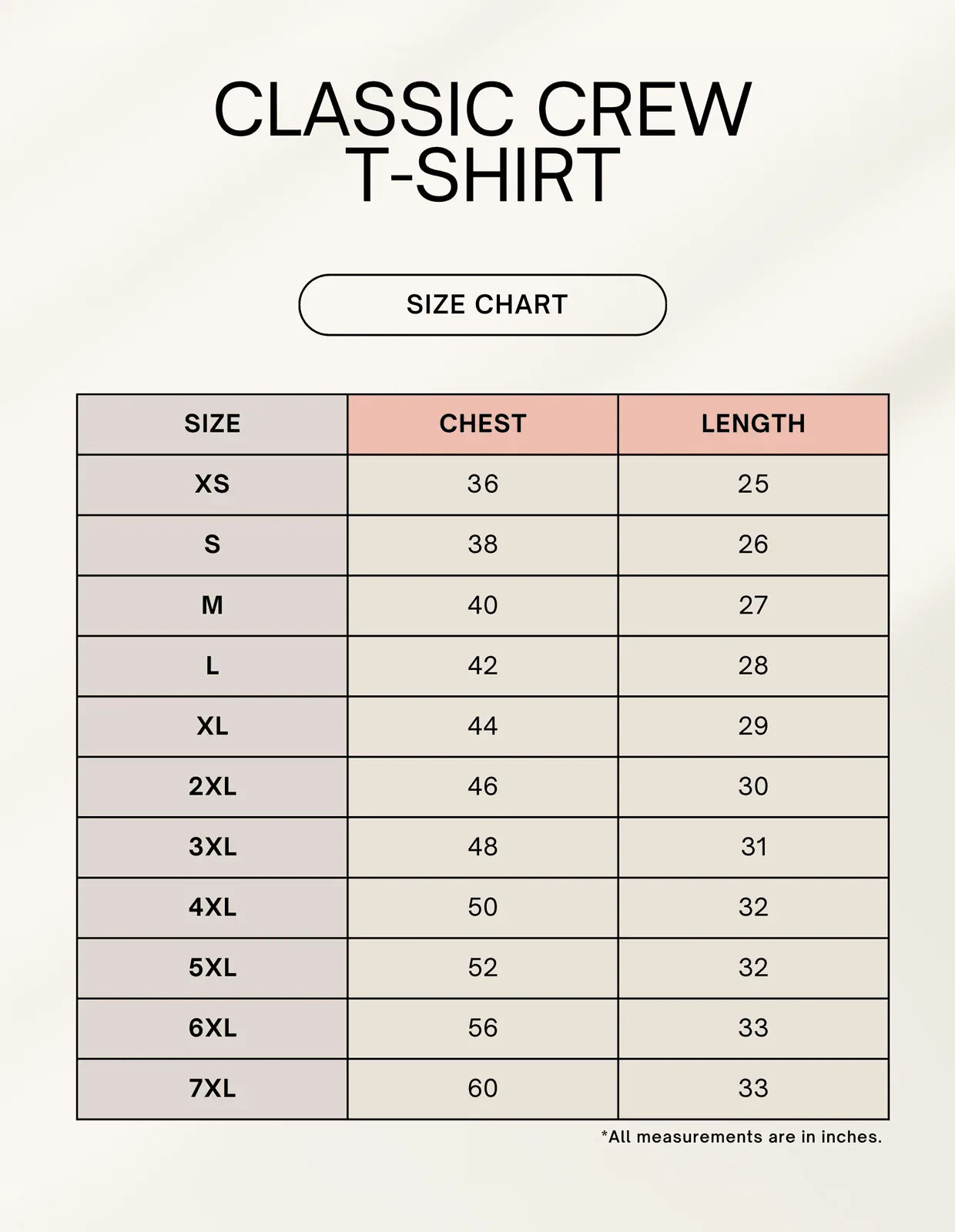 Unisex Classic Crew T-Shirt - MYLUXURY LANE ENTERPRISE
