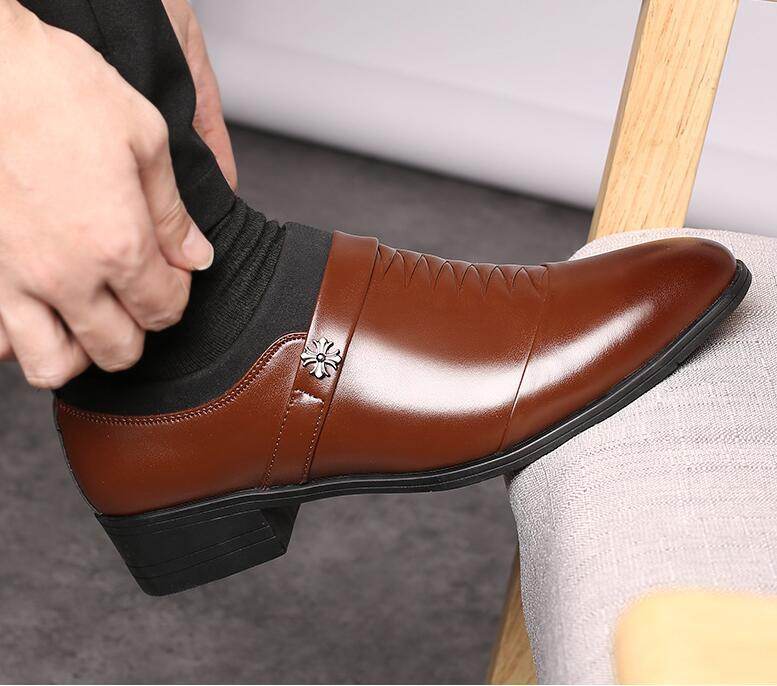 Fashion formal business men's leather shoes - MYLUXURY LANE ENTERPRISE