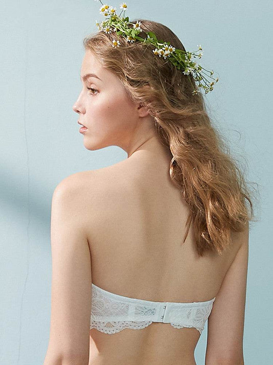 Half Cup Comfortable Lace Thin Bra - MYLUXURY LANE ENTERPRISE
