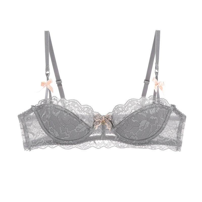 Side Women's Underwear Half Cup Bra Set - MYLUXURY LANE ENTERPRISE