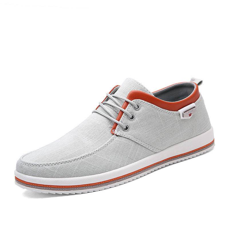 Men's lace-up casual canvas shoes - MYLUXURY LANE ENTERPRISE