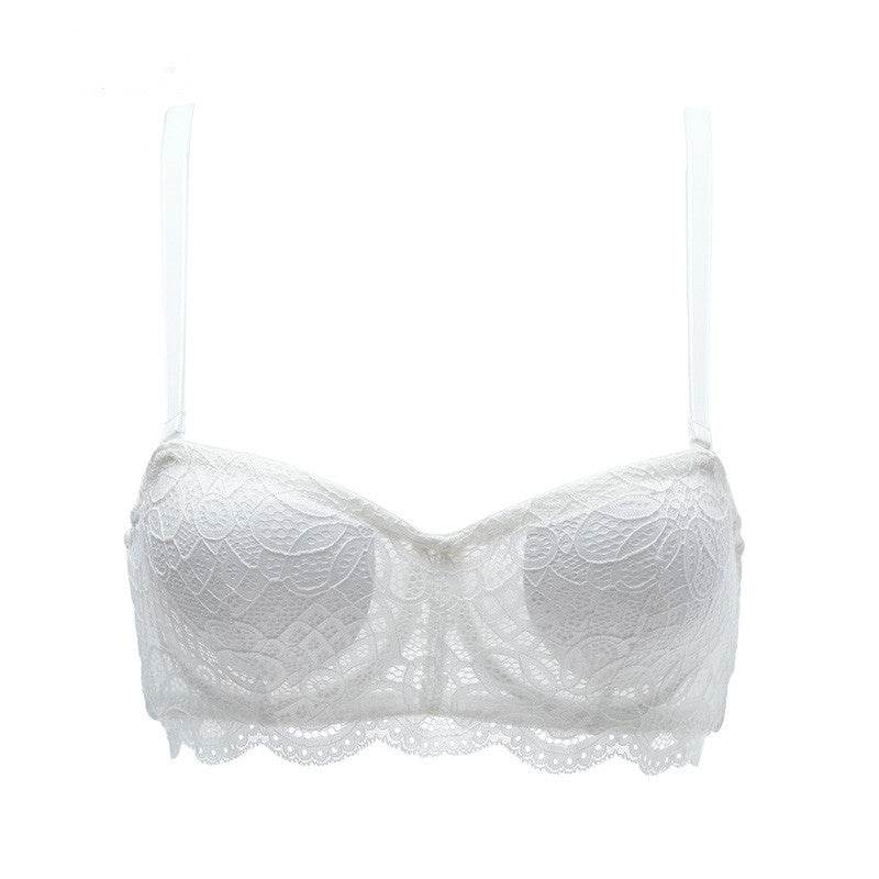 Half Cup Comfortable Lace Thin Bra - MYLUXURY LANE ENTERPRISE