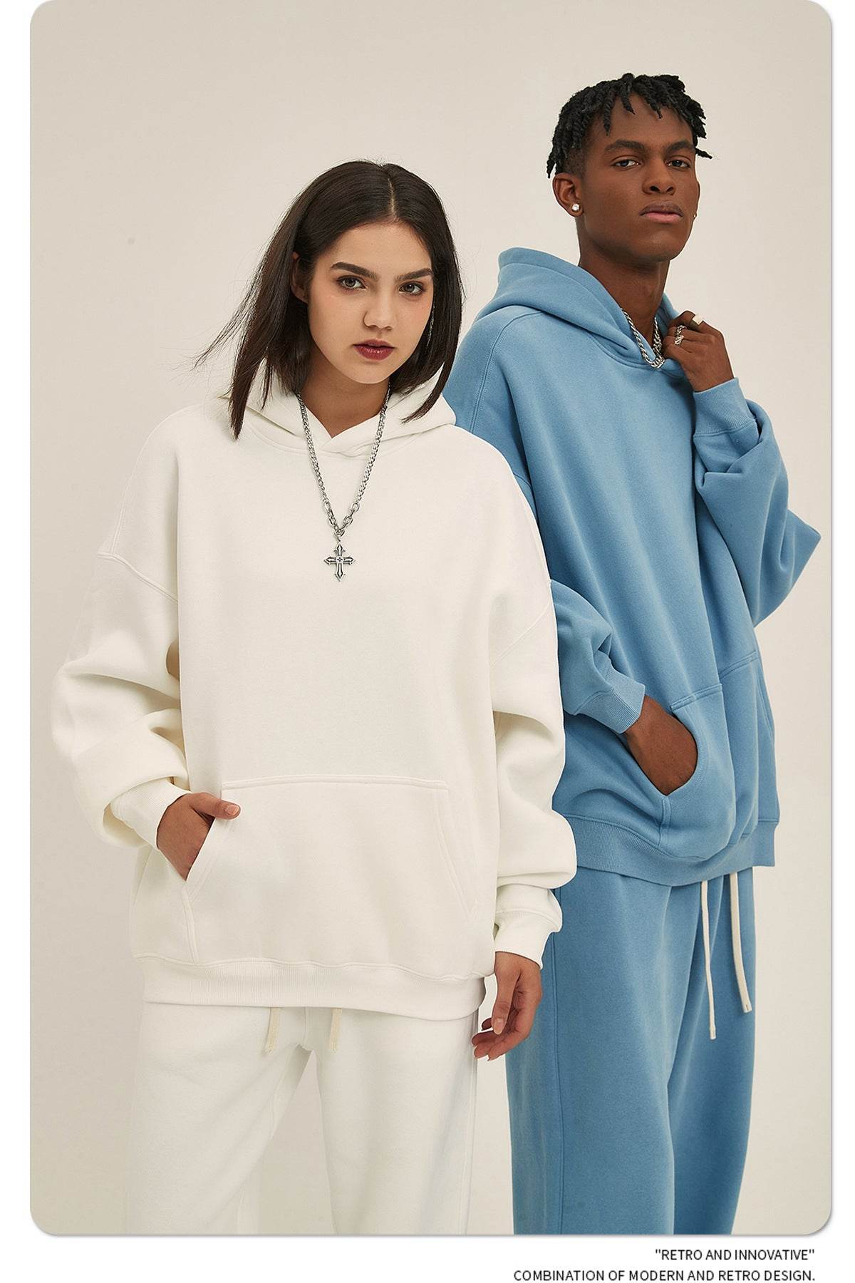 Thick Hooded Brand Hooded Sweater - MYLUXURY LANE ENTERPRISE