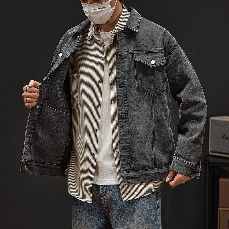 Denim Jacket Clothes Coat For Men - MYLUXURY LANE ENTERPRISE