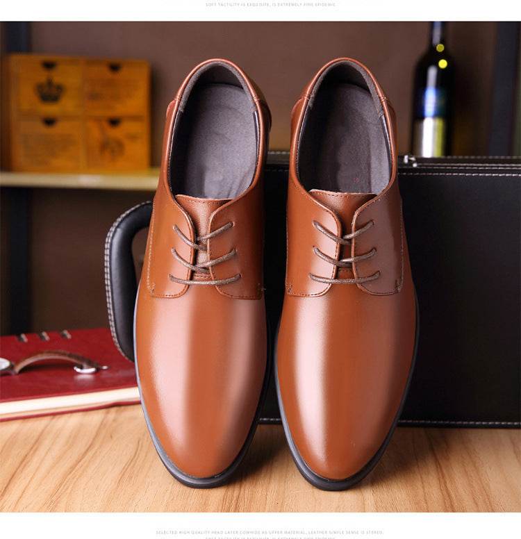 Daily pointed formal leather shoes - MYLUXURY LANE ENTERPRISE