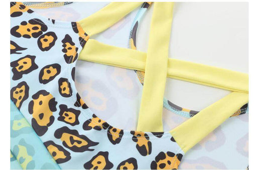 New Seamless Yoga Set Women's Sportswear Women's Gym Leggings Leopard Push-ups Bra Sports Strap 2 Piece Sports Set - MYLUXURY LANE ENTERPRISE