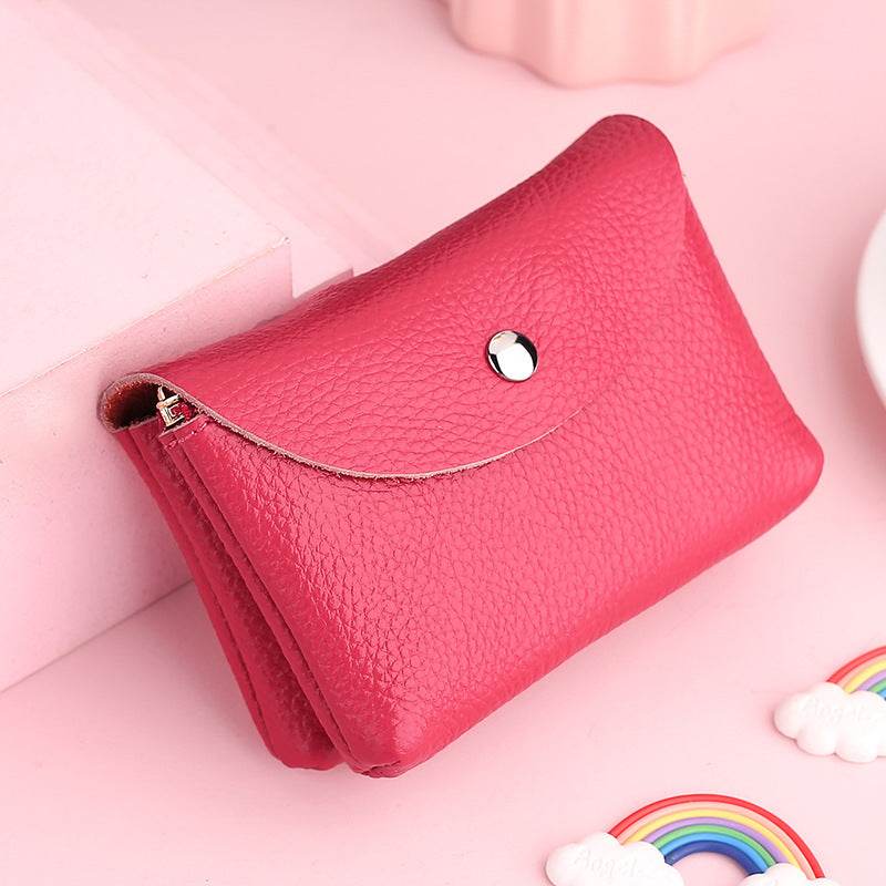 Cattlehide Card Bag Large Capacity Multiple Card Slots Driver's License Package - MYLUXURY LANE ENTERPRISE