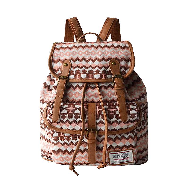 Canvas student backpack - MYLUXURY LANE ENTERPRISE