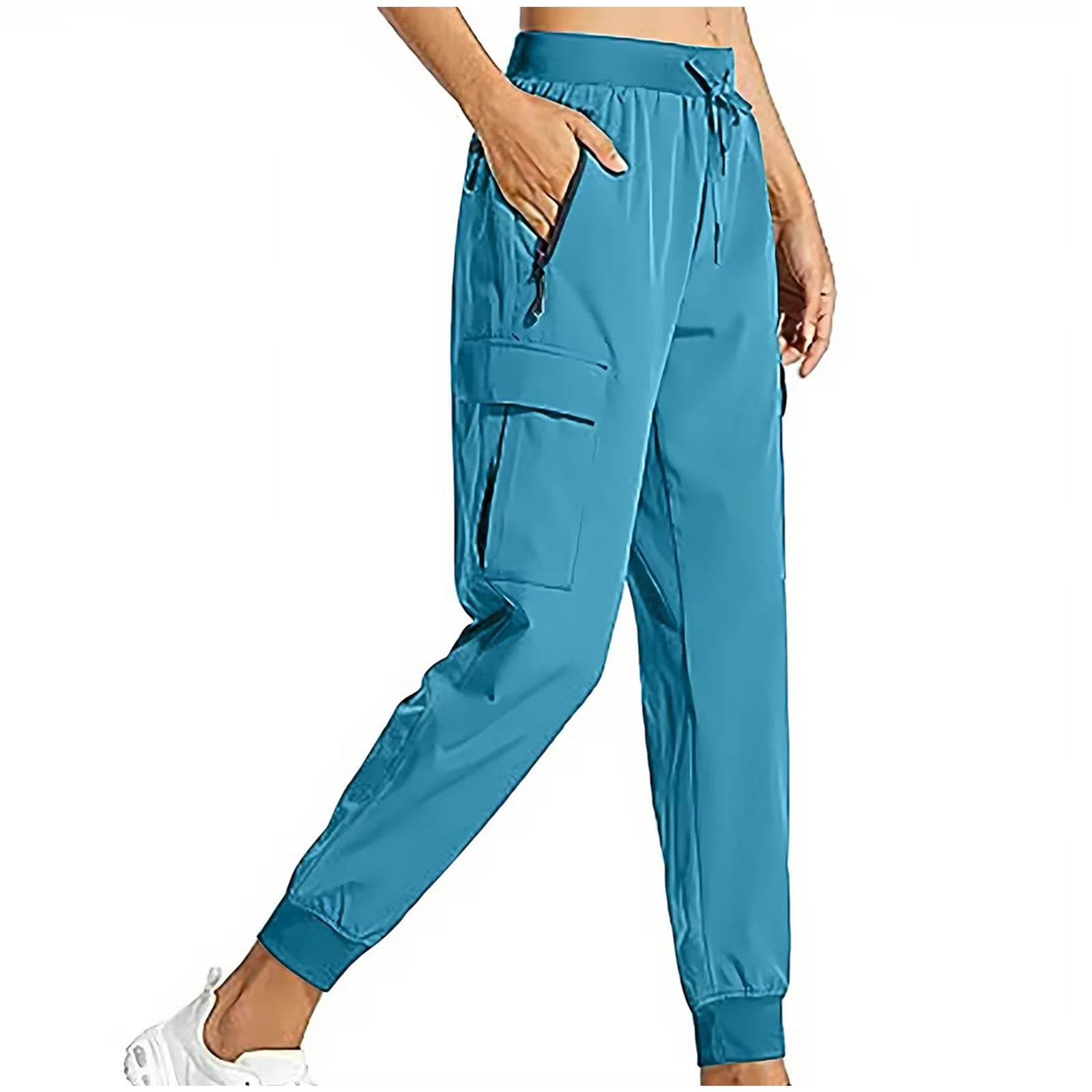 Women's Workwear Jogger Pants Nylon Quick-drying Climbing Pants Sports Fitness Outdoor Casual - MYLUXURY LANE ENTERPRISE