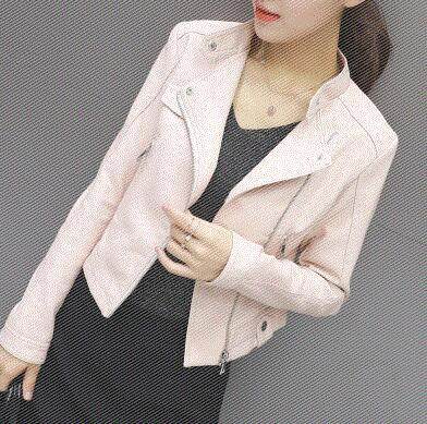 Short body slim Motorcycle Jacket - MYLUXURY LANE ENTERPRISE