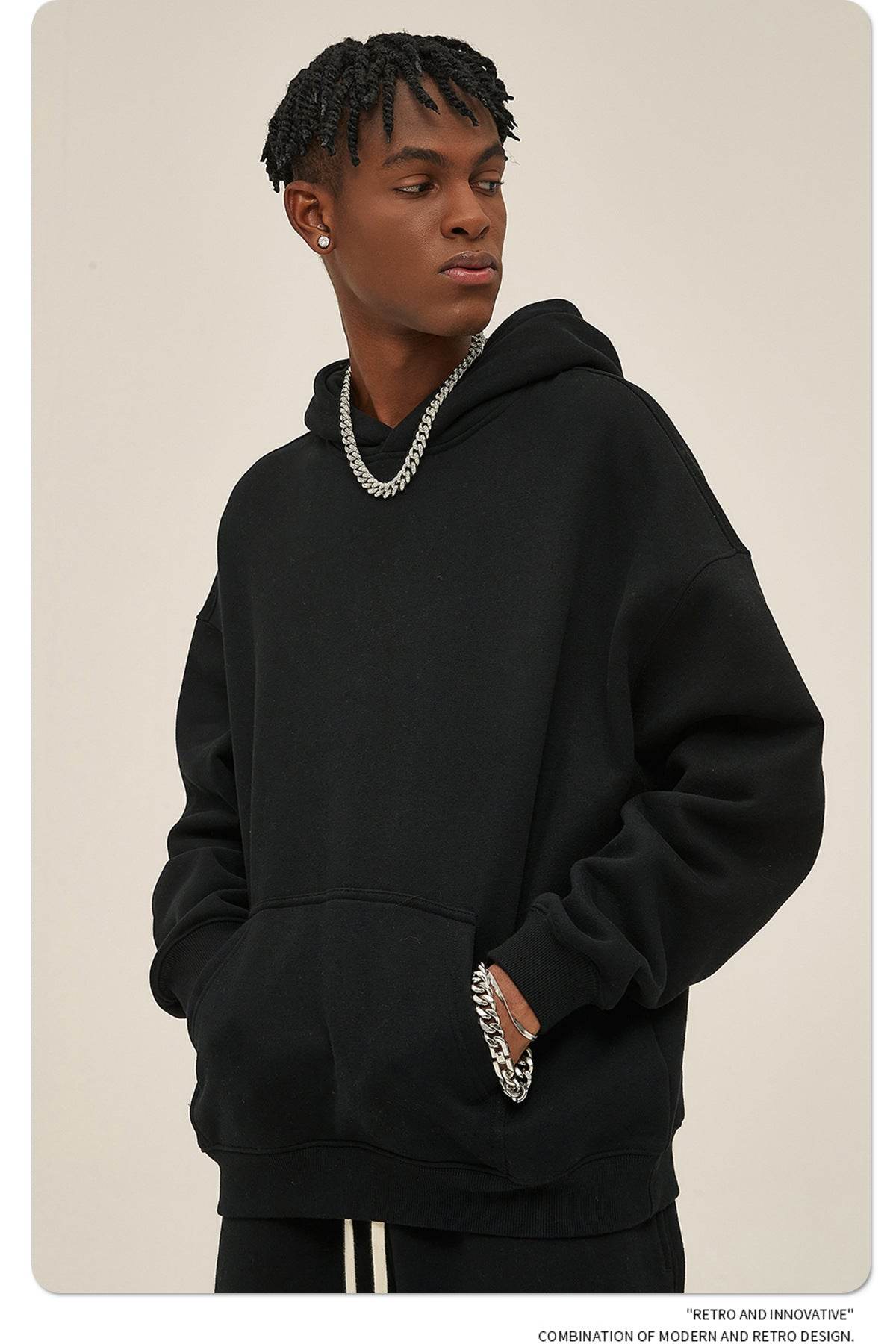 Thick Hooded Brand Hooded Sweater - MYLUXURY LANE ENTERPRISE