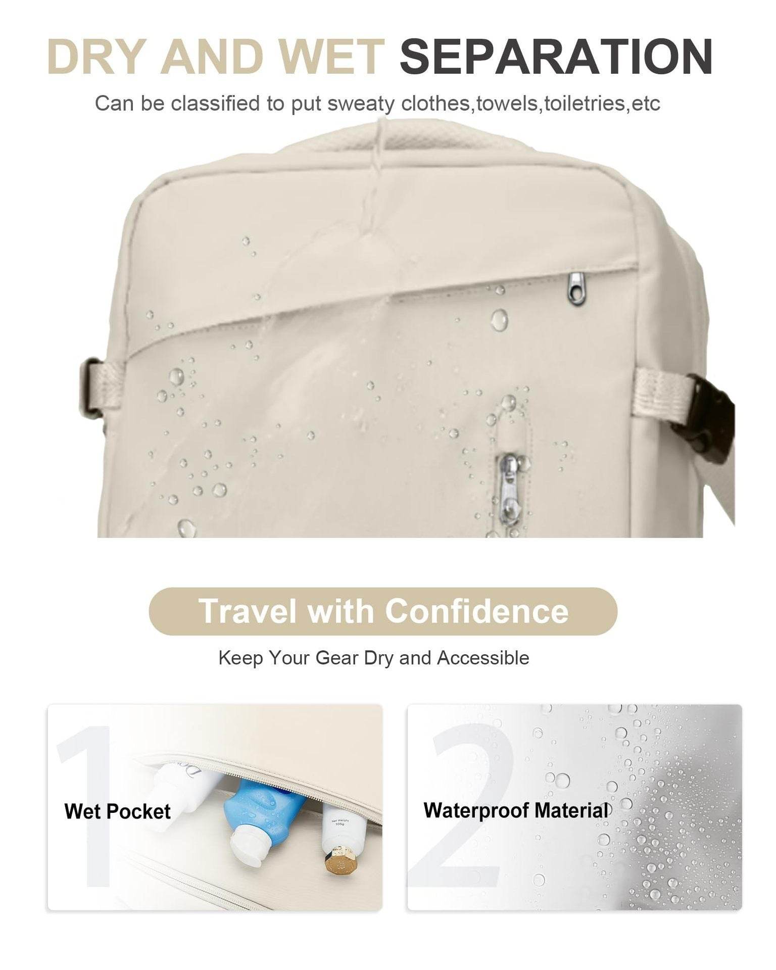 Large Capacity Multifunctional Travel Backpack - MYLUXURY LANE ENTERPRISE